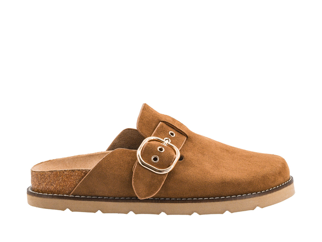 Distracted - Camel Faux Suede by Corkys