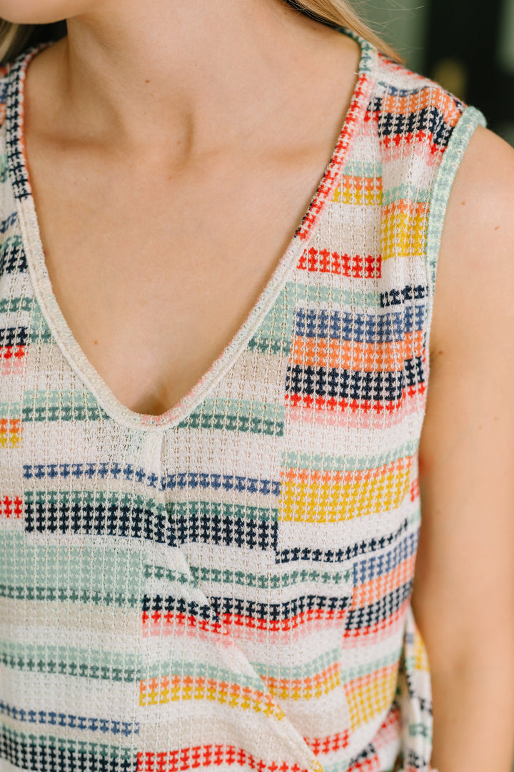 Do Ya Step V-Neck Tank - 6/1