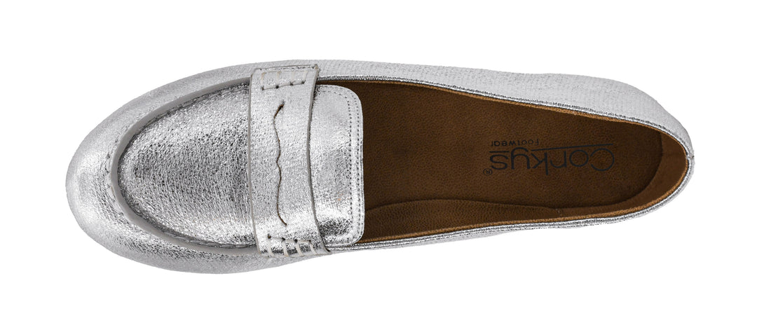 SHOE PARTY! Dont Tell Silver by Corkys (Ships in 2-3 Weeks)