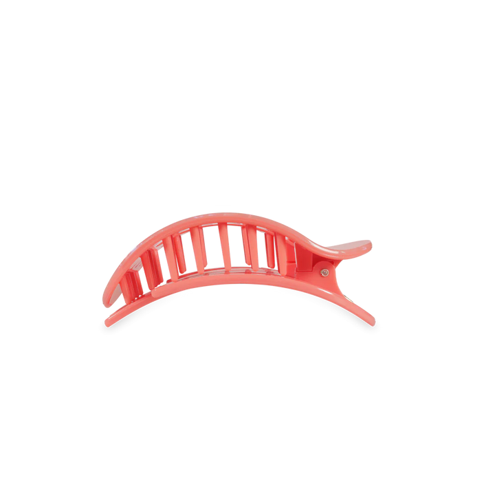 Small Teleties Flat Oval Clip - Dreamsicle