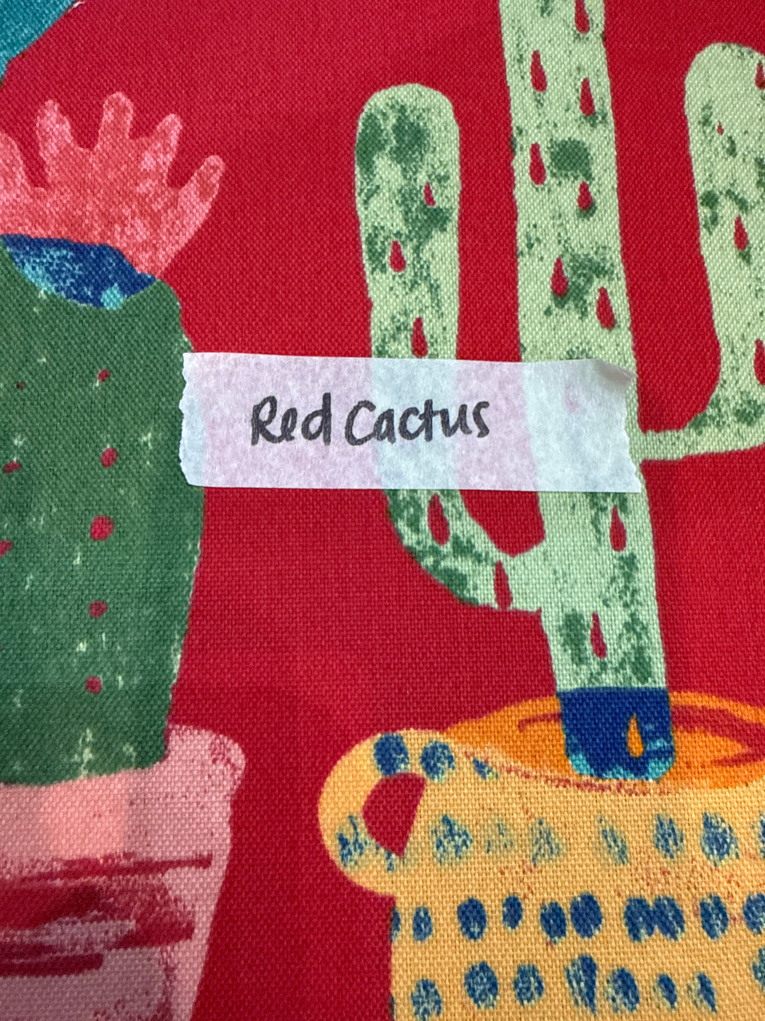 MJ TX PREPO SINGLE LADIES: Red Cactus Mini Top Zip by Makeup Junkie (Ships in 3-4 Weeks)