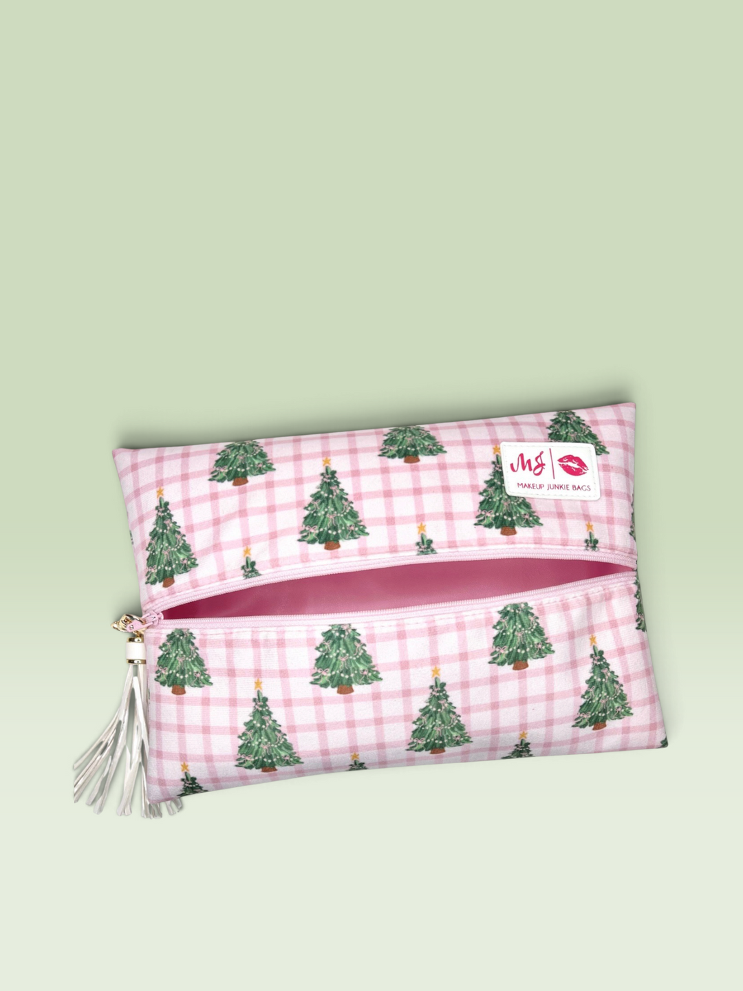Jingle Belles Pink Christmas Trees by Makeup Junkie (Ships in 4-5 Weeks)