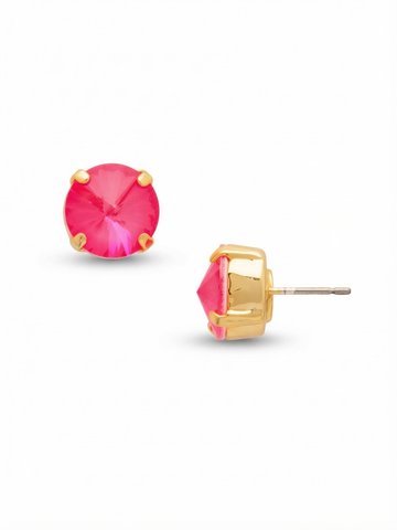 London Stud Earrings by Sorrelli - Electric Pink
