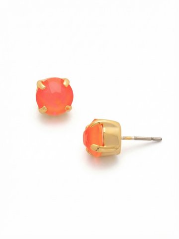 Simple Stud Earrings by Sorrelli - Electric Hyacinth