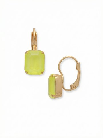 Octavia Dangle Earrings by Sorrelli - Electric Yellow