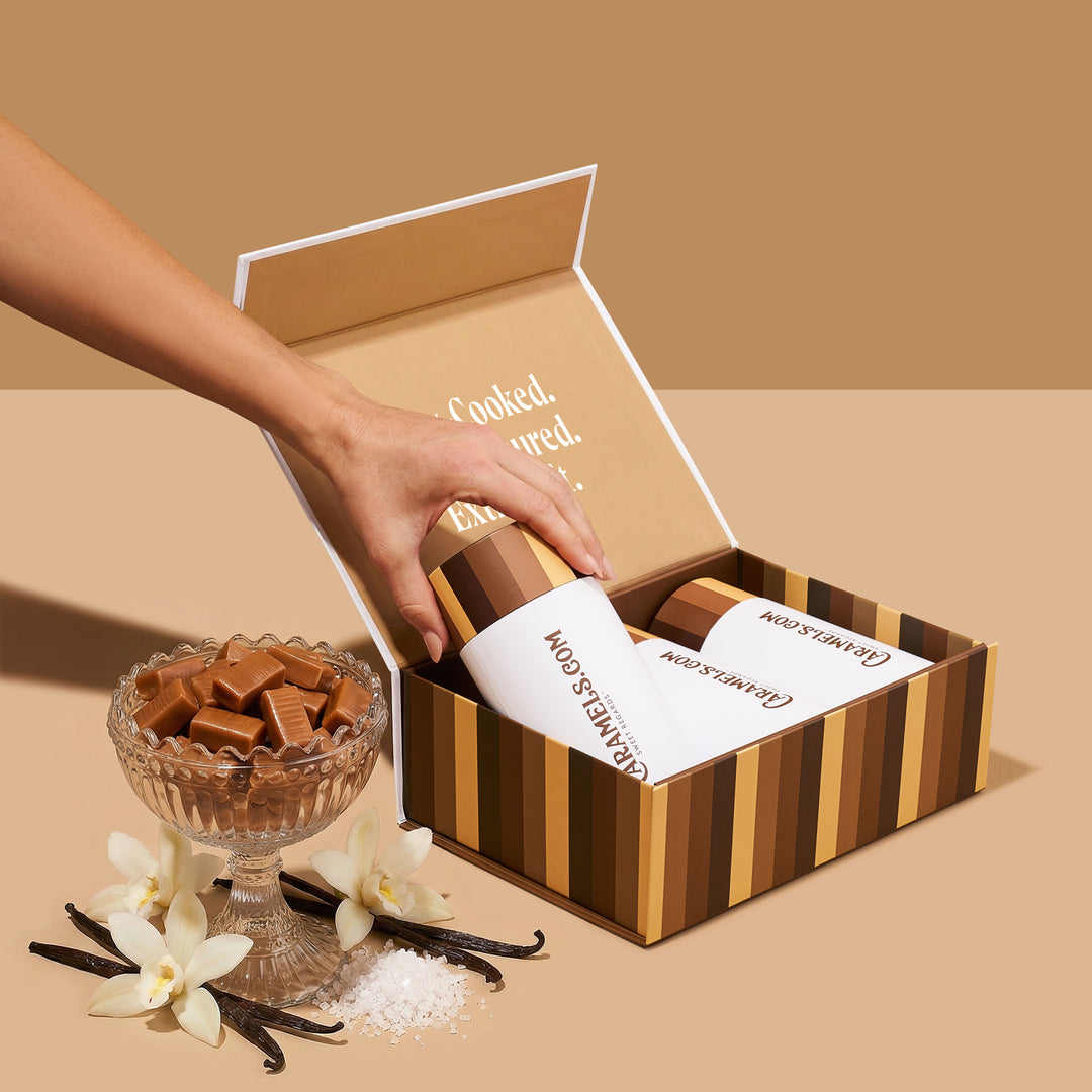 Classic Collection Caramel - 3 Tube Gift Box - Treats Live