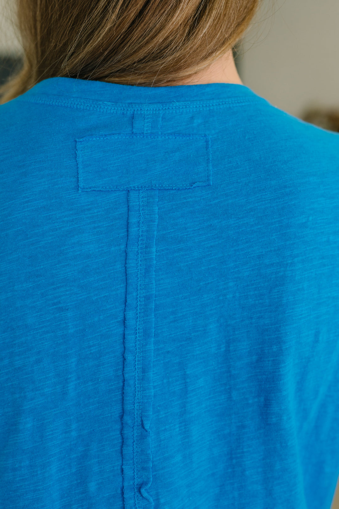 Effortless Edit Boxy Tee in Deep Sky - 4/22