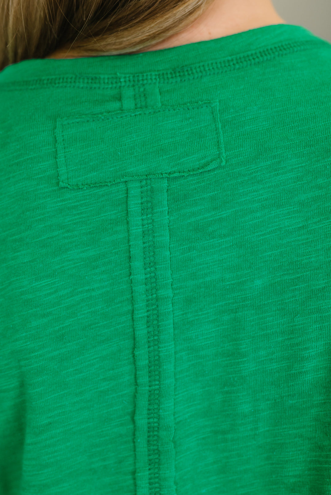 Effortless Edit Boxy Tee in Kelly Green - 4/22