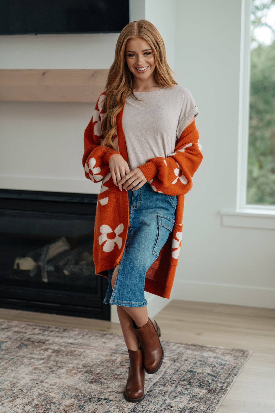 Always Be There Cargo Denim Skirt by Judy Blue