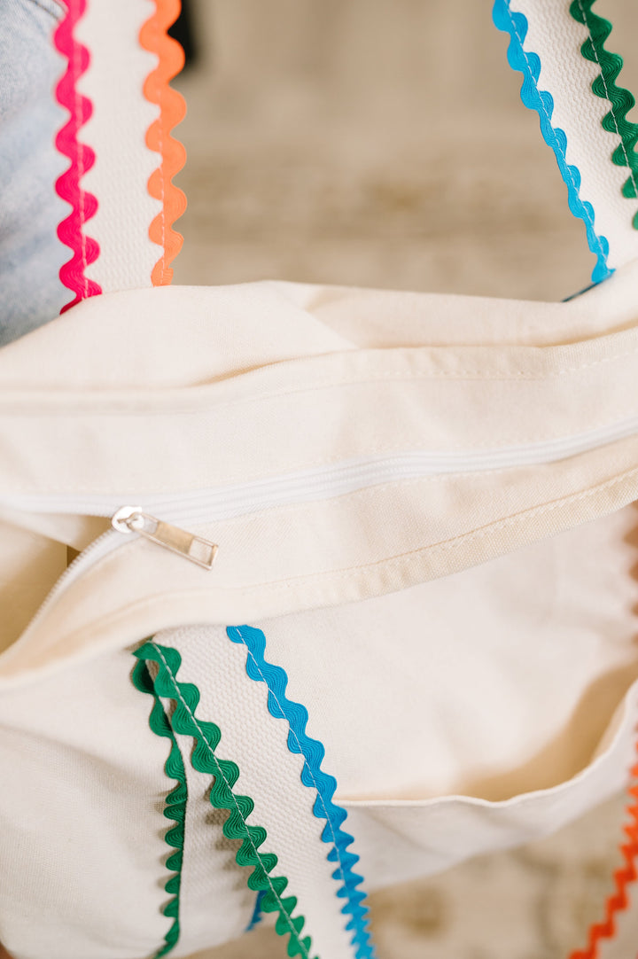 Scallop Parade Tote - 5/4