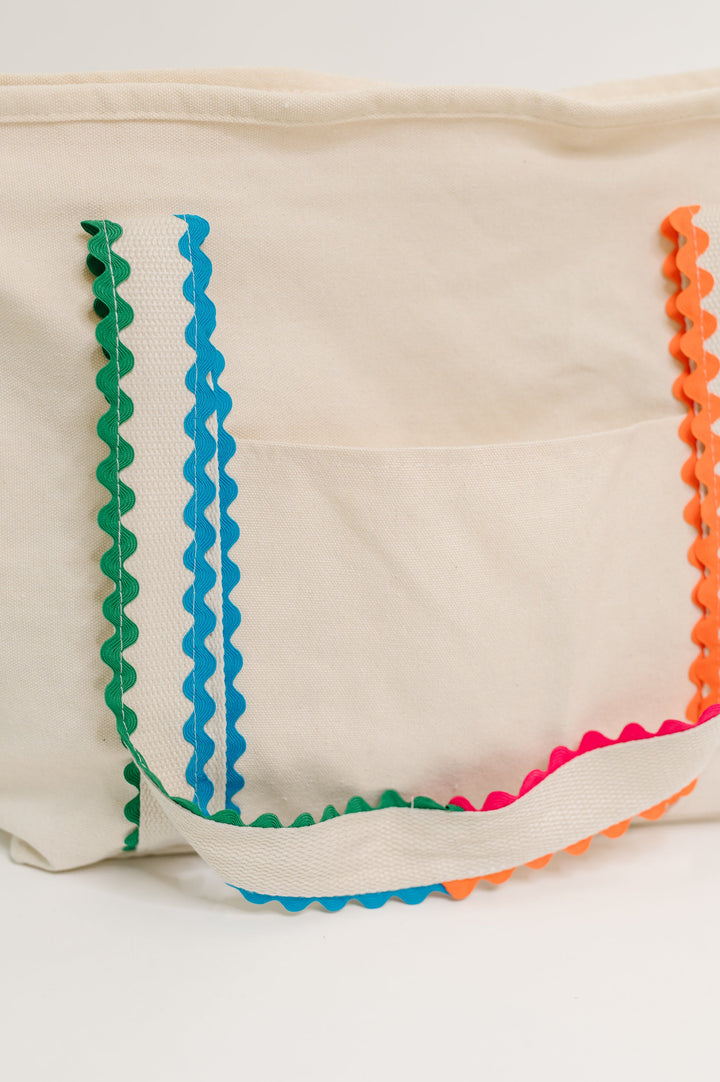 Scallop Parade Tote - 5/4