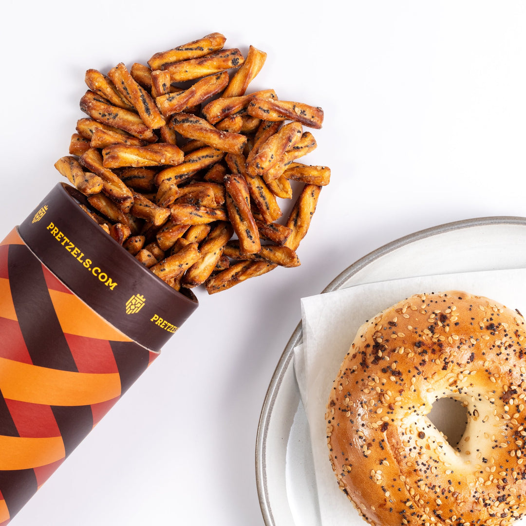 Everything Bagel Pretzels - Treats Live