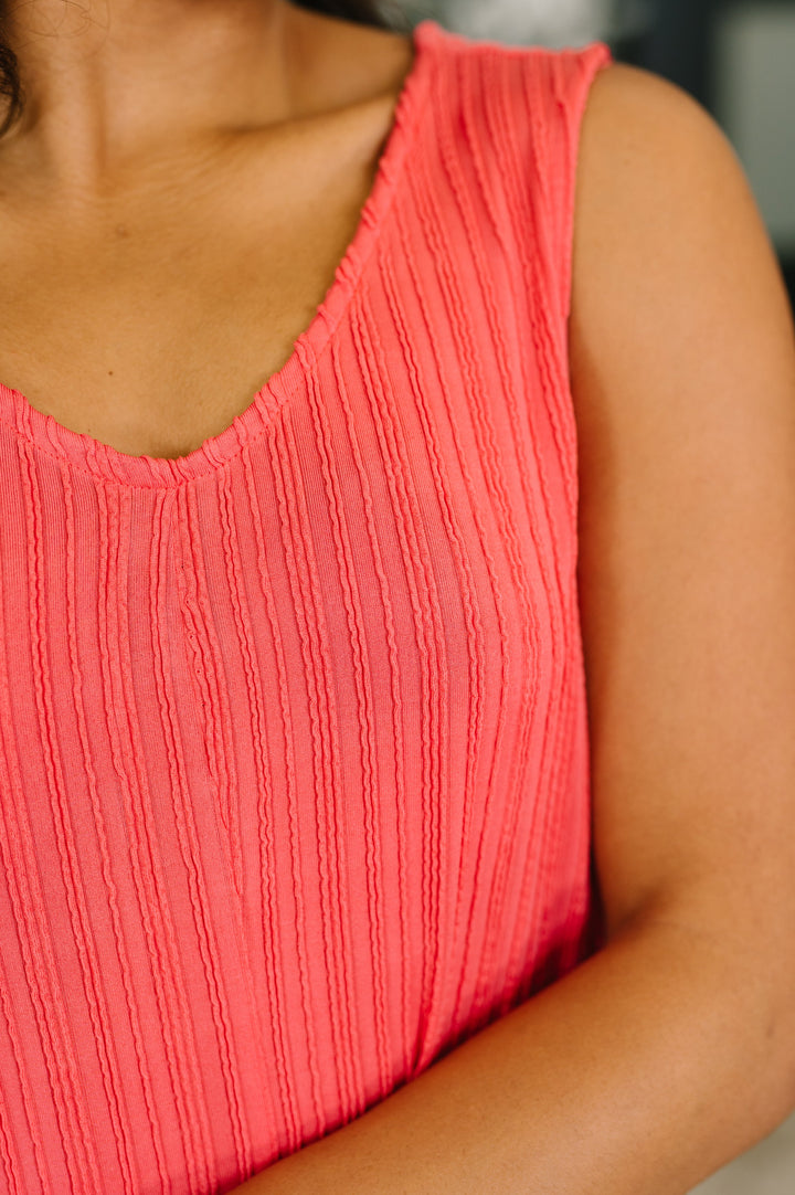 Everything She Wants Sleeveless Maxi Dress in Coral - 5/29