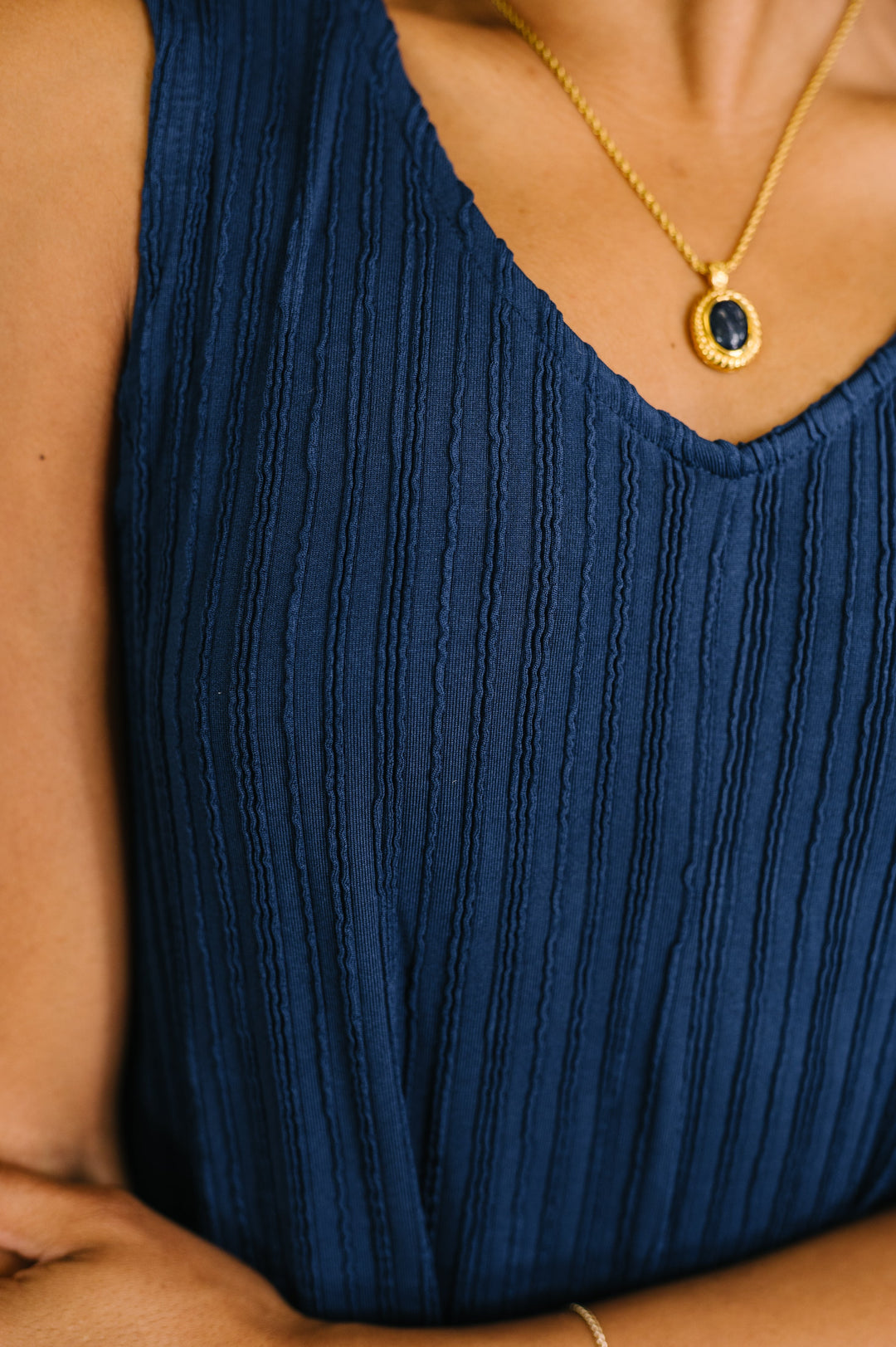 Everything She Wants Sleeveless Maxi Dress in Navy - 5/29