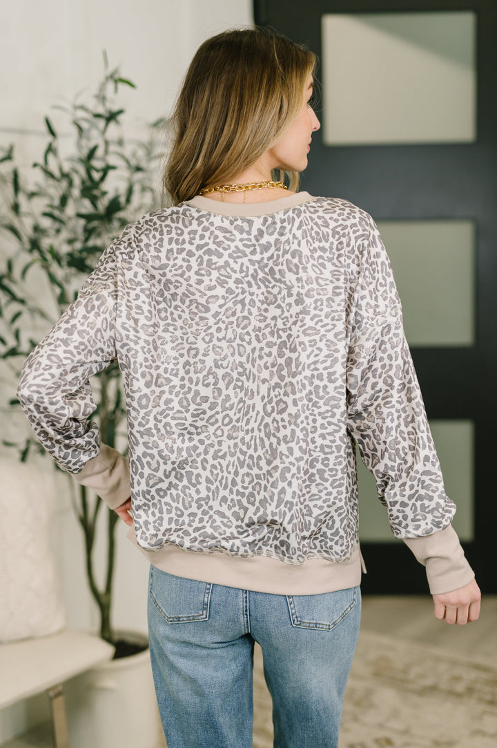 Everything You Need Patchwork Crew Neck Pullover - 3/6