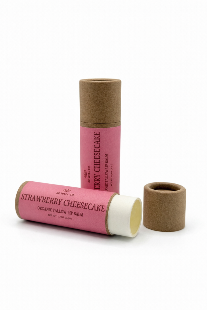 JULY PREORDER: Organic Tallow Lip Balm by Be Well Co. (Ships in 2-3 Weeks)