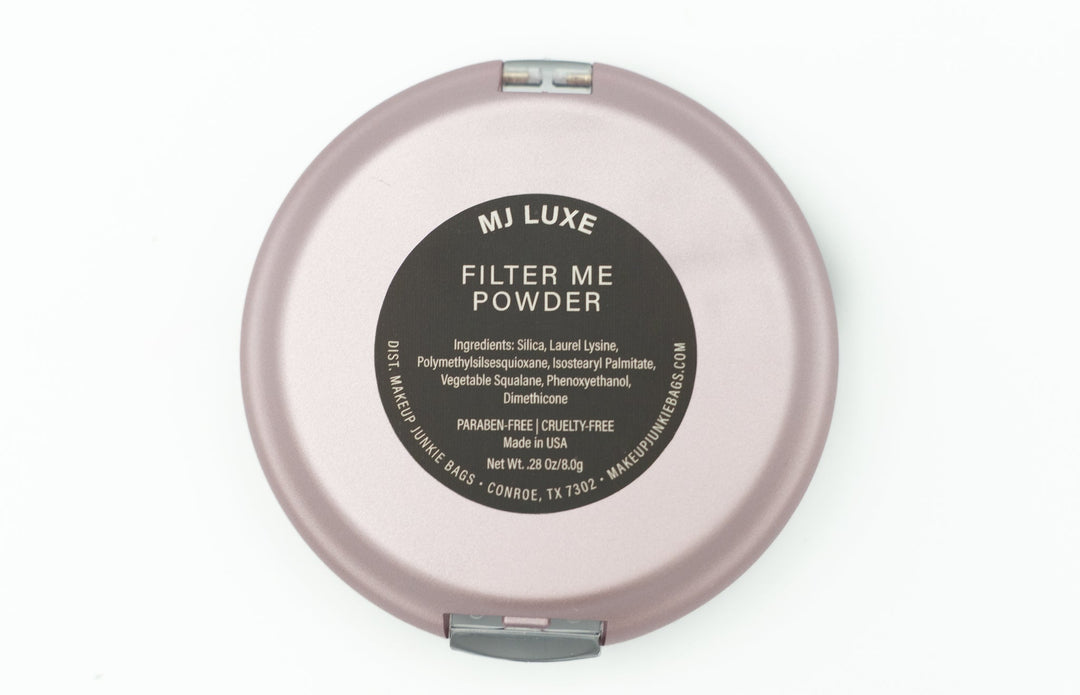 Preorder: MJ Luxe Cosmetics Filter Me Powder by Makeup Junkie (Ships in 2-3 Weeks)