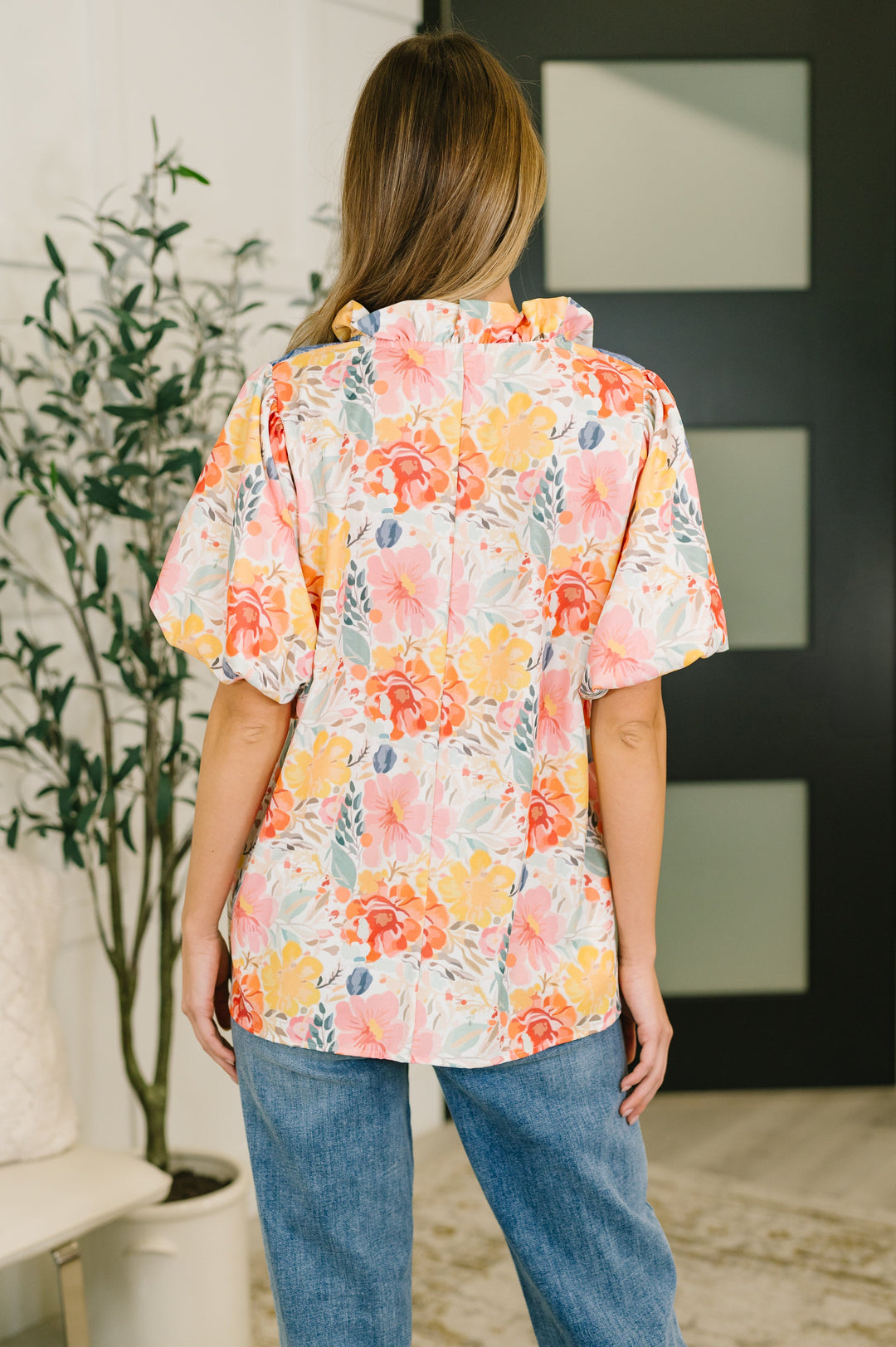 Feel The Way That I Want Balloon Sleeve Blouse - 7/6