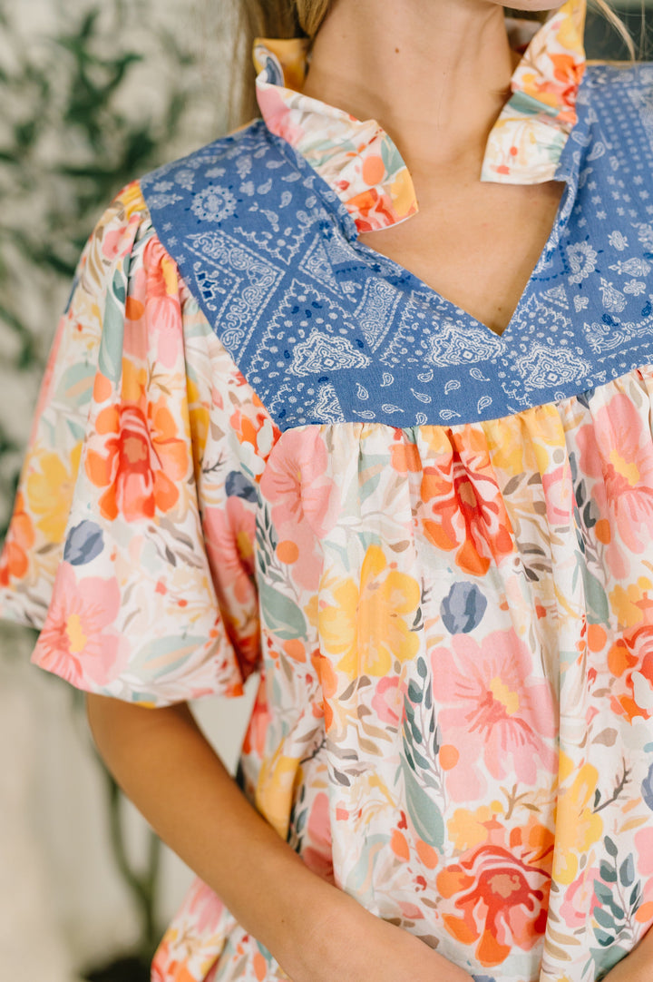Feel The Way That I Want Balloon Sleeve Blouse - 7/6