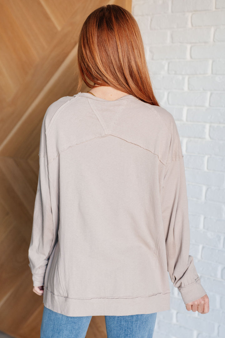 Feels Right Long Sleeve Top - 8/20