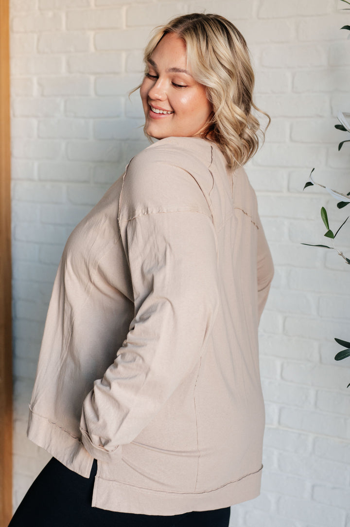 Feels Right Long Sleeve Top - 8/20