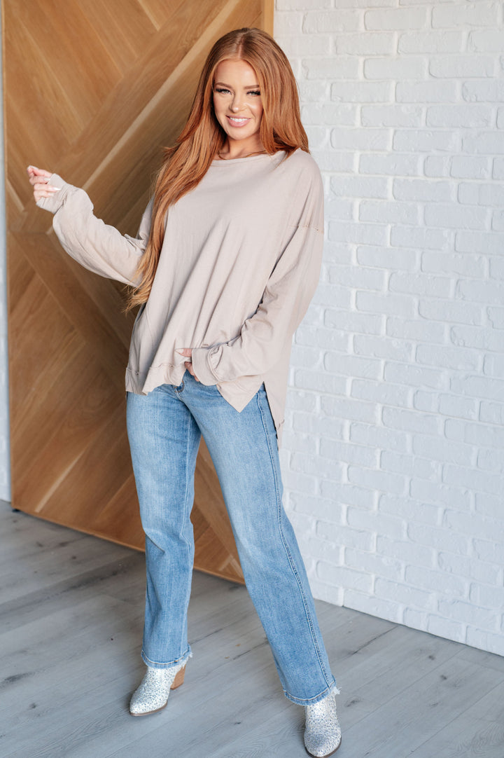 Feels Right Long Sleeve Top - 8/20