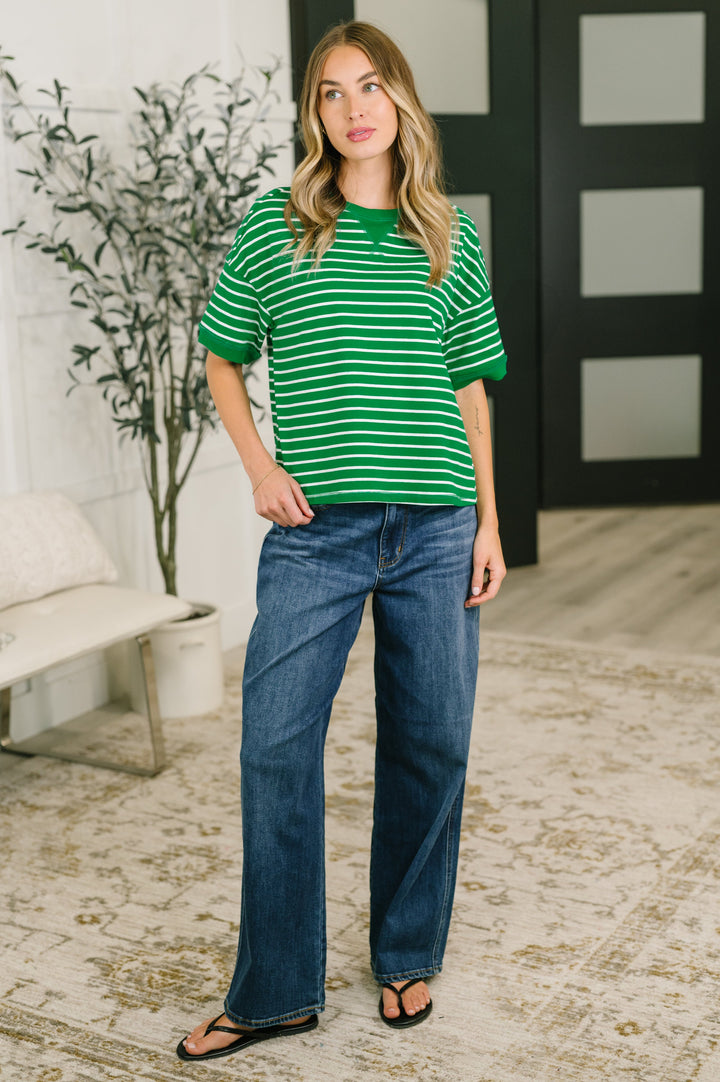 Feels So Right Drop Shoulder Casual Top - 6/9