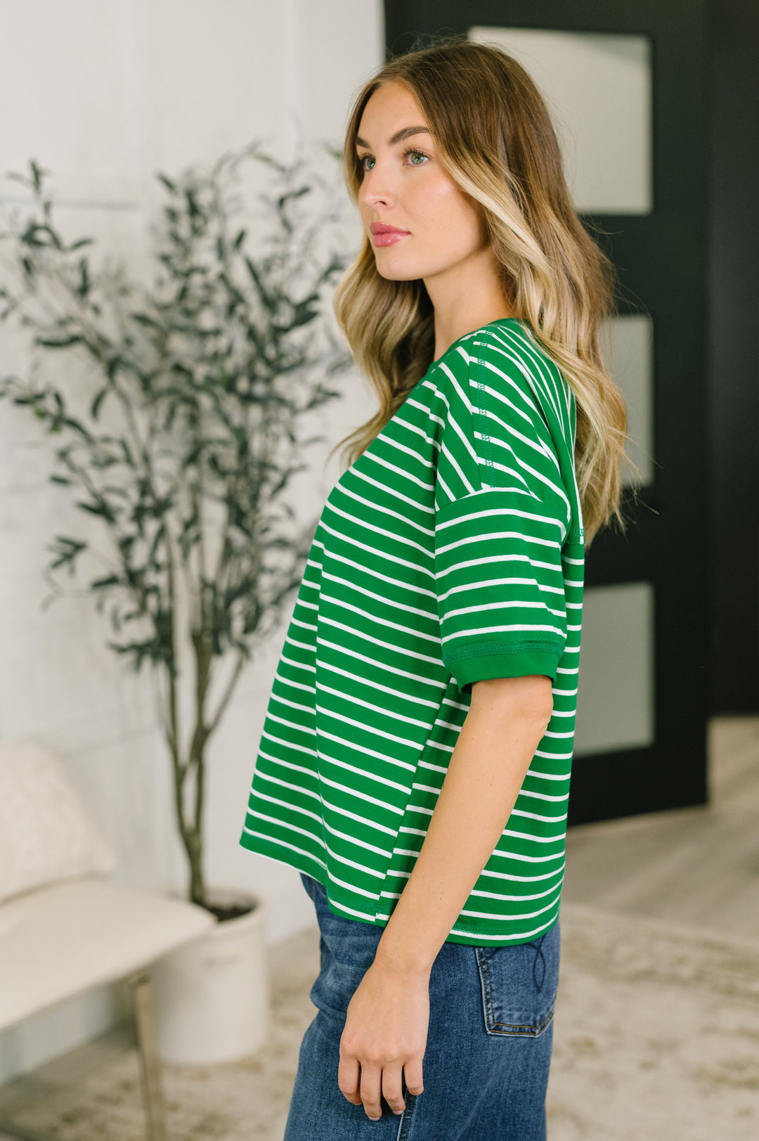 Feels So Right Drop Shoulder Casual Top - 6/9