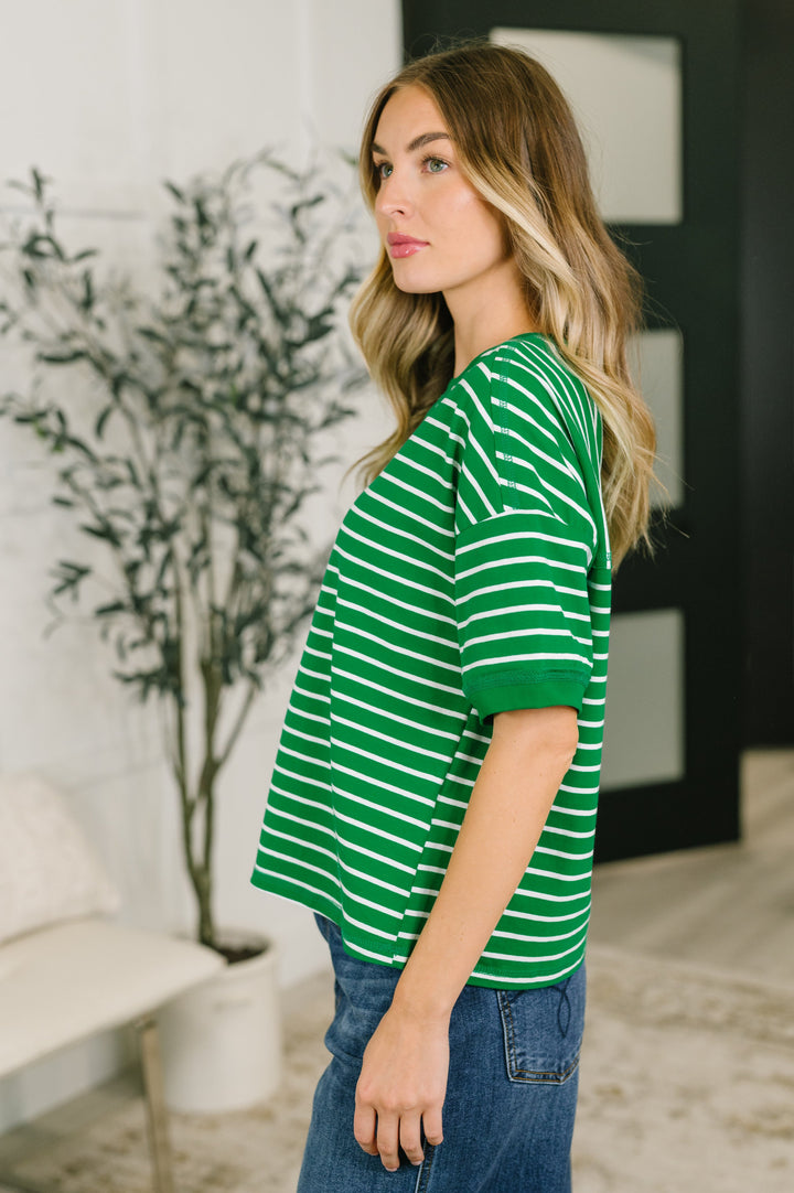 Feels So Right Drop Shoulder Casual Top - 6/9