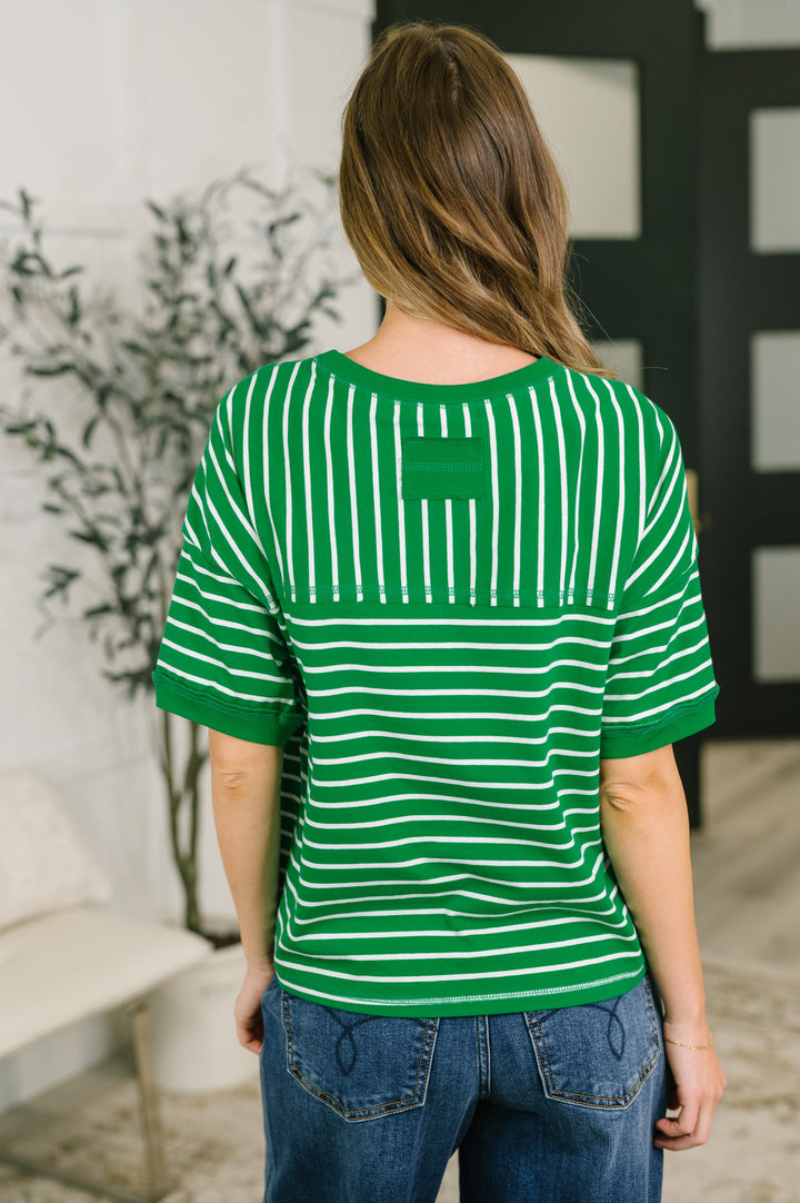 Feels So Right Drop Shoulder Casual Top - 6/9