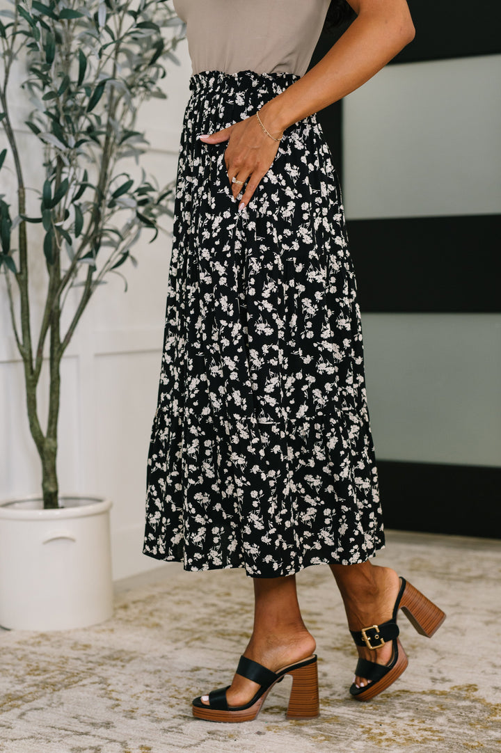 Fielding Flowers Floral Skirt - 7/2