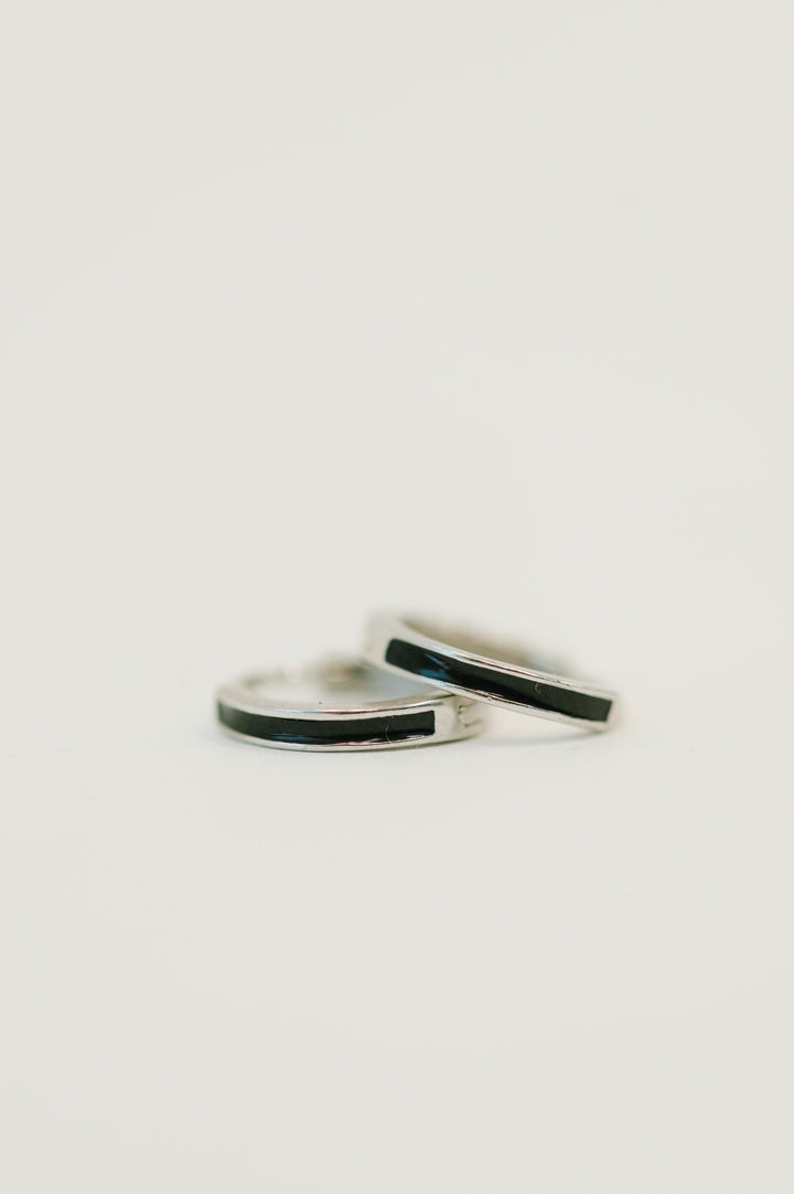 Final Touch Sterling Silver Earrings - 5/8
