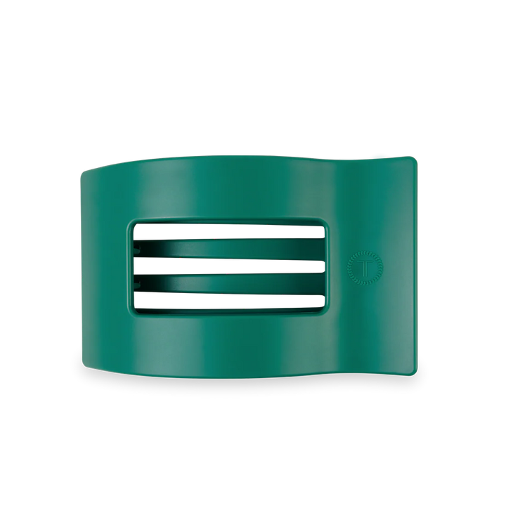 Medium Teleties Flat Rectangle Clip - Fir Real