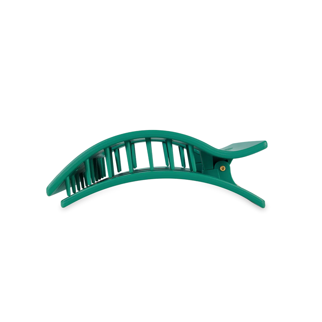 Medium Teleties Flat Rectangle Clip - Fir Real