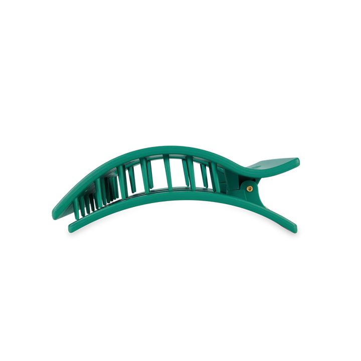 Medium Teleties Flat Rectangle Clip - Fir Real