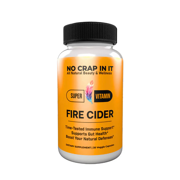 Super Blend Vitamin Supplements - Fire Cider by No Crap In It (PREORDER: Ships in 2-3 Weeks)