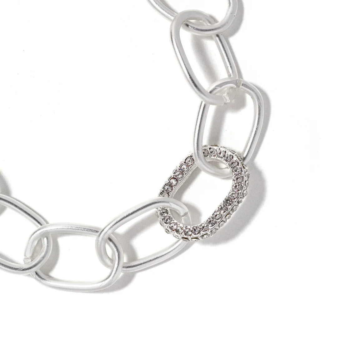 Firefly Chain Bracelet - Silver By Erimish (Ships in 2-3 Weeks)