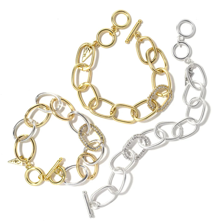 Firefly Chain Bracelet - Silver By Erimish (Ships in 2-3 Weeks)