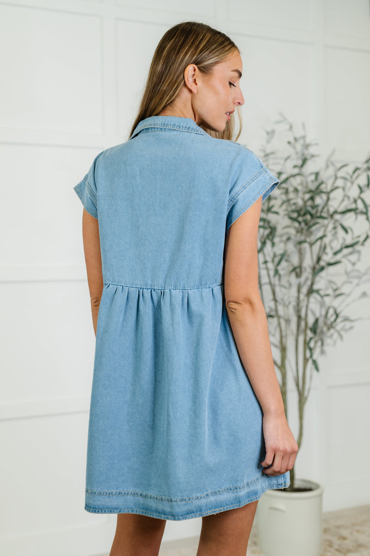 First Rodeo Denim Dress - 6/22