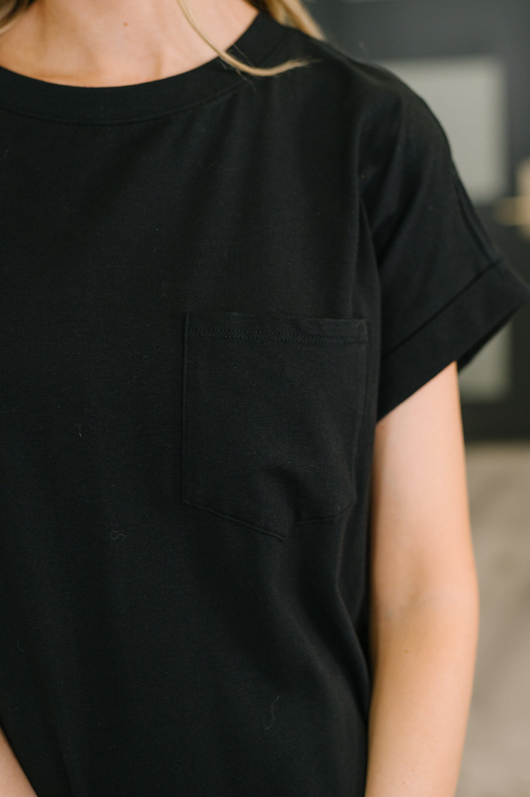 Fix You Right Up Short Sleeve Midi Dress in Black - 4/1