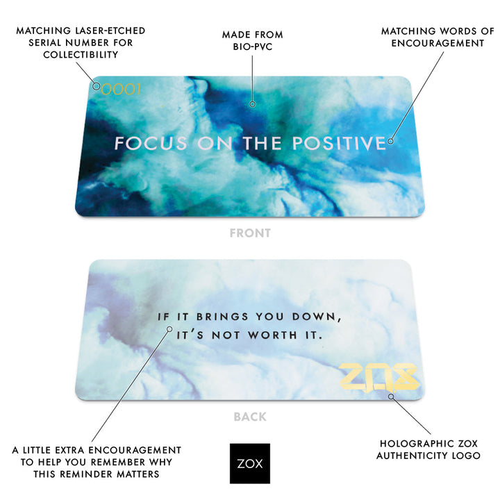 Focus on the Positive Interactive Bracelet by ZOX