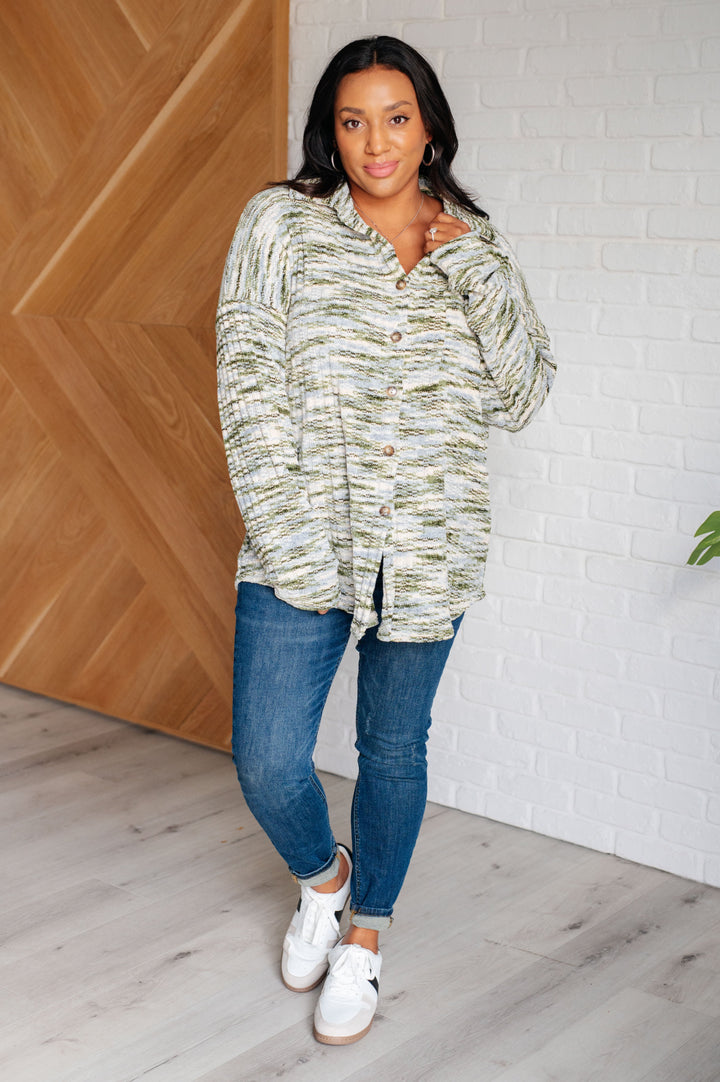 Forest of Feelings Knit Shacket - 8/19