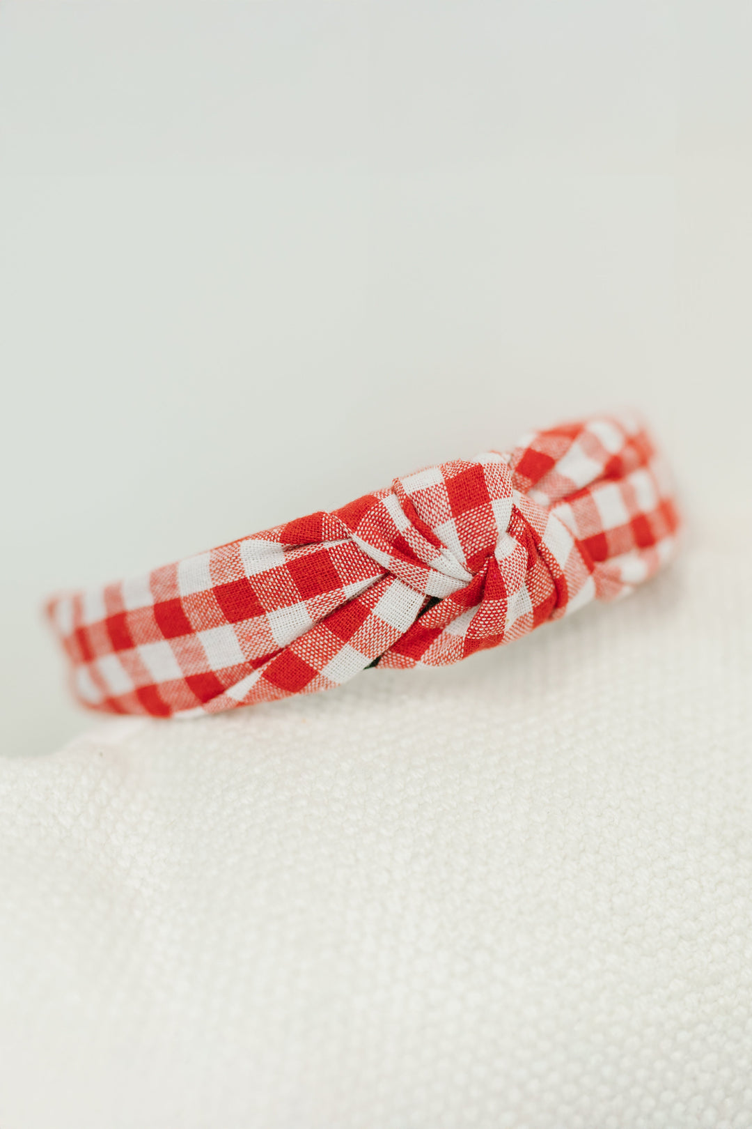 Fruit Pickin' Gingham Headband - 12/8