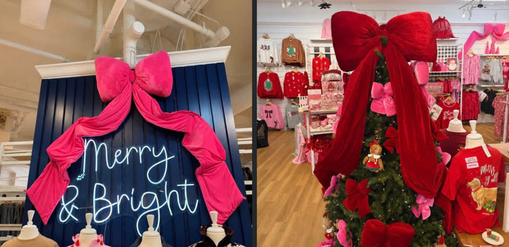 JUNE MARKET: Holiday Giant Bow Decor by Simply Southern (Ships Late August)