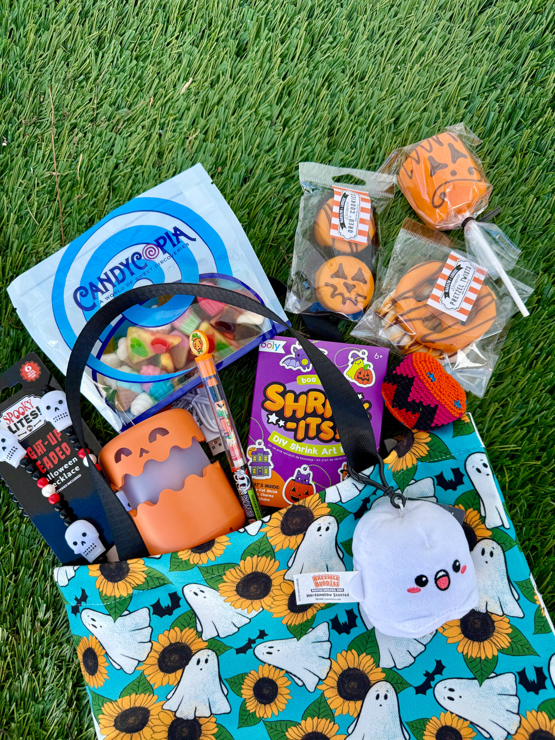 Let's Go Ghouls MJ Treat Bag Boo Basket