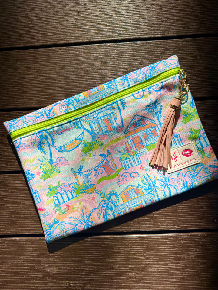 MJ VAULT RELEASE: Island Time - PrepO Custom Vacation Print by Makeup Junkie (Ships in 8-10 Weeks)