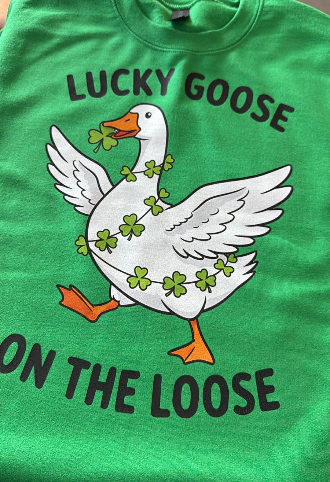 by PrepO: Lucky Goose Graphic Sweatshirt (Ships in 2-3 Weeks)