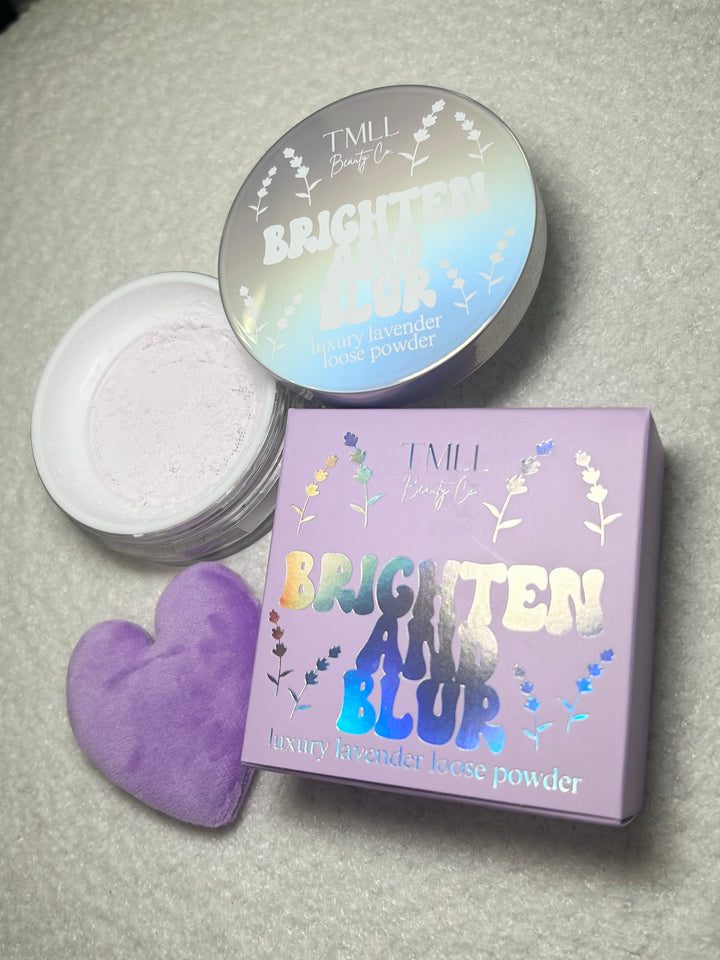 JUNE PREORDER: Brighten & Blur Lavender Setting Powder by TMLL (Ships in 2-3 Weeks)