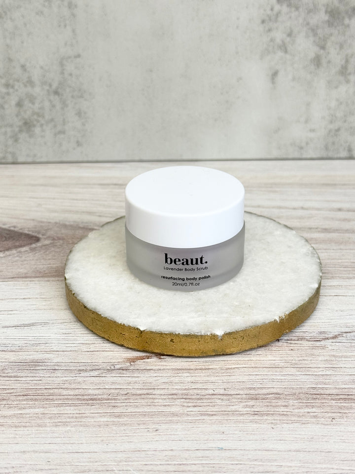 RTS: Resurfacing Body Polish - Travel Size by beaut.