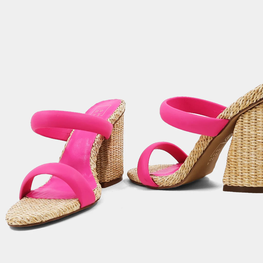 DOORBUSTER: Gardenia Chunky Heel by ShuShop